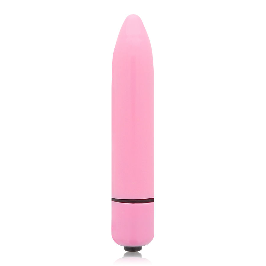 GLOSSY - DÜNNER VIBRATOR TIEFE ROSE