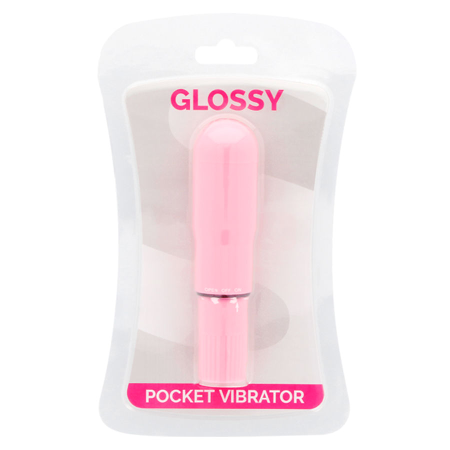 GLOSSY - Taschenvibrator Rosa
