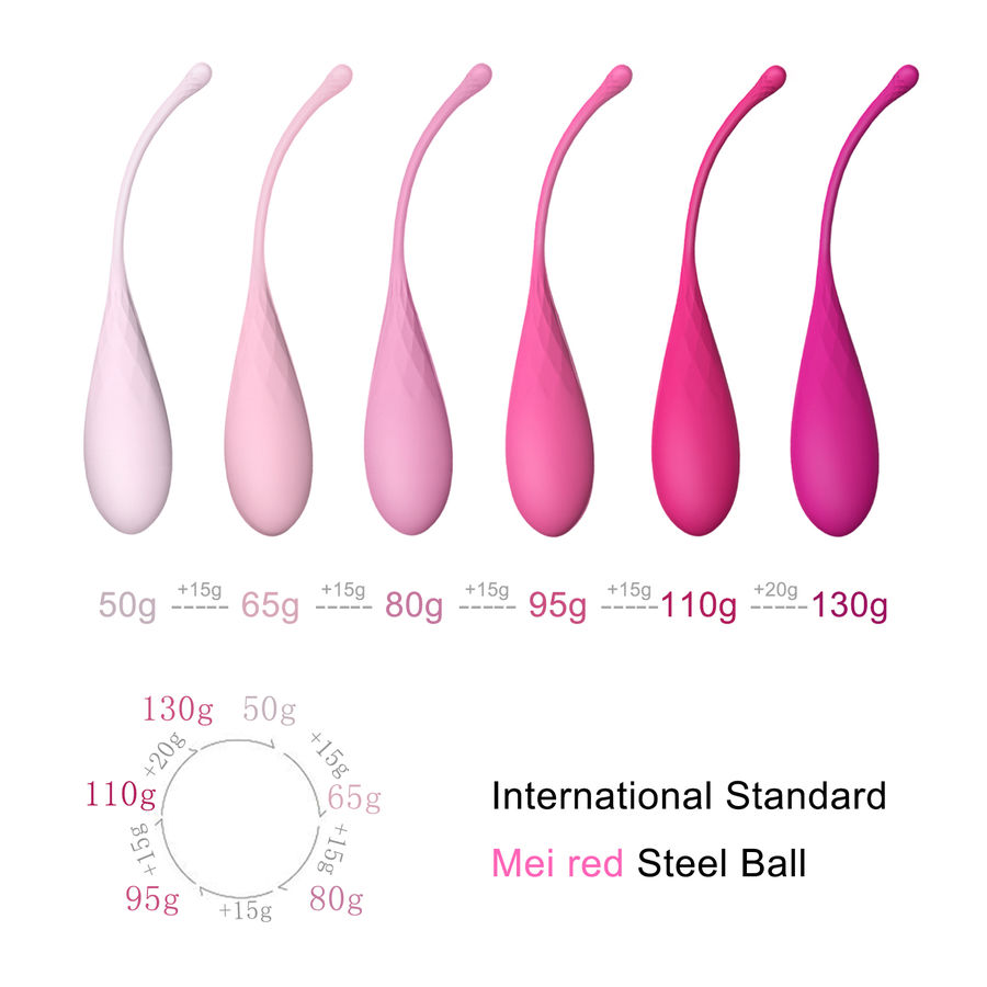 LESLIE - KEGEL FIT Beckenbodentraining-Set 6 Stücke