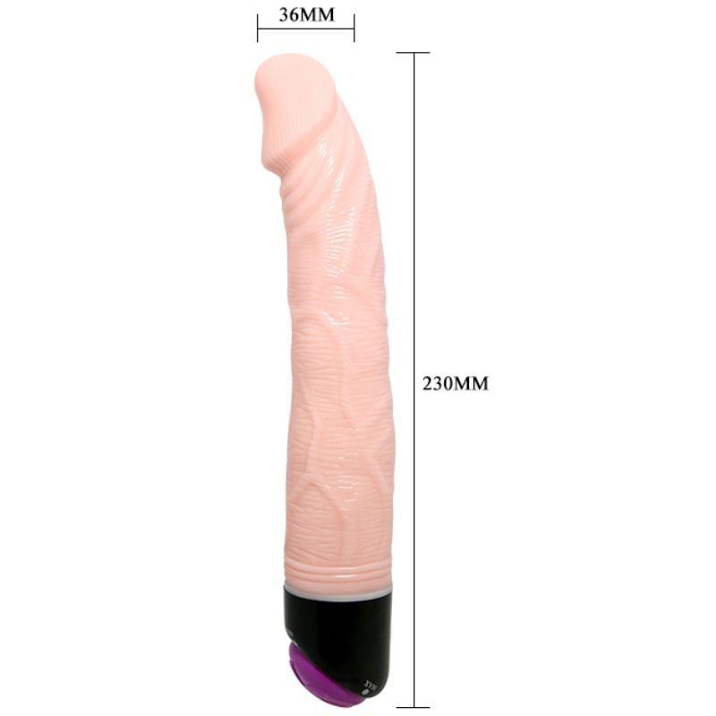BAILE - ADOUR CLUB realistischer Vibrator 23 cm natürlich