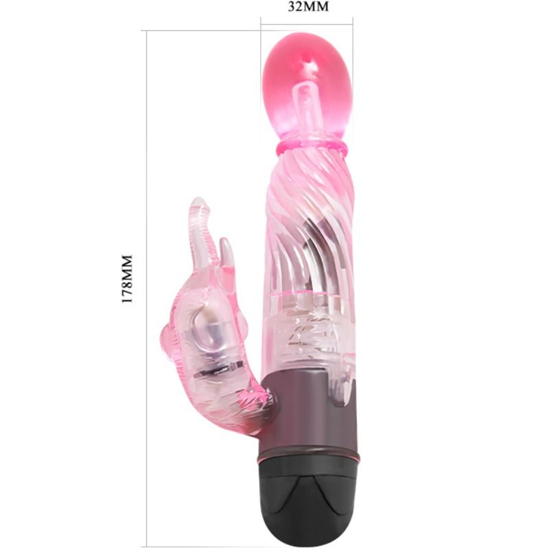 BAILE - GEBEN SIE IHNEN EINEN LIEBHABERVIBRATOR MIT ROSA HASEN, 10 MODI