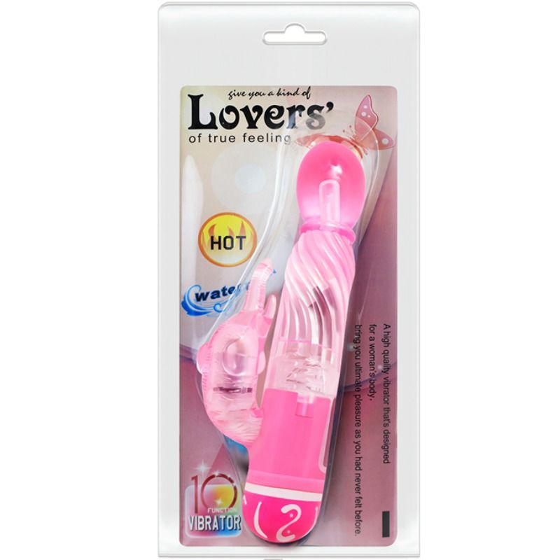 BAILE - Multispeedvibrator mit rosa Stimulator