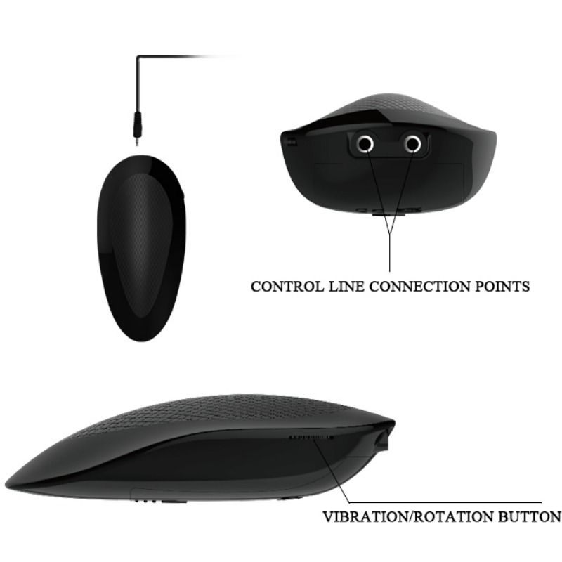 BAILE - OLIVER realistischer Vibrator mit Rotationsfunktion