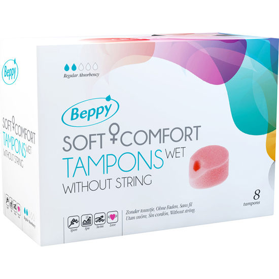 BEPPY - SOFT COMFORT TAMpons NASS 8 EINHEITEN
