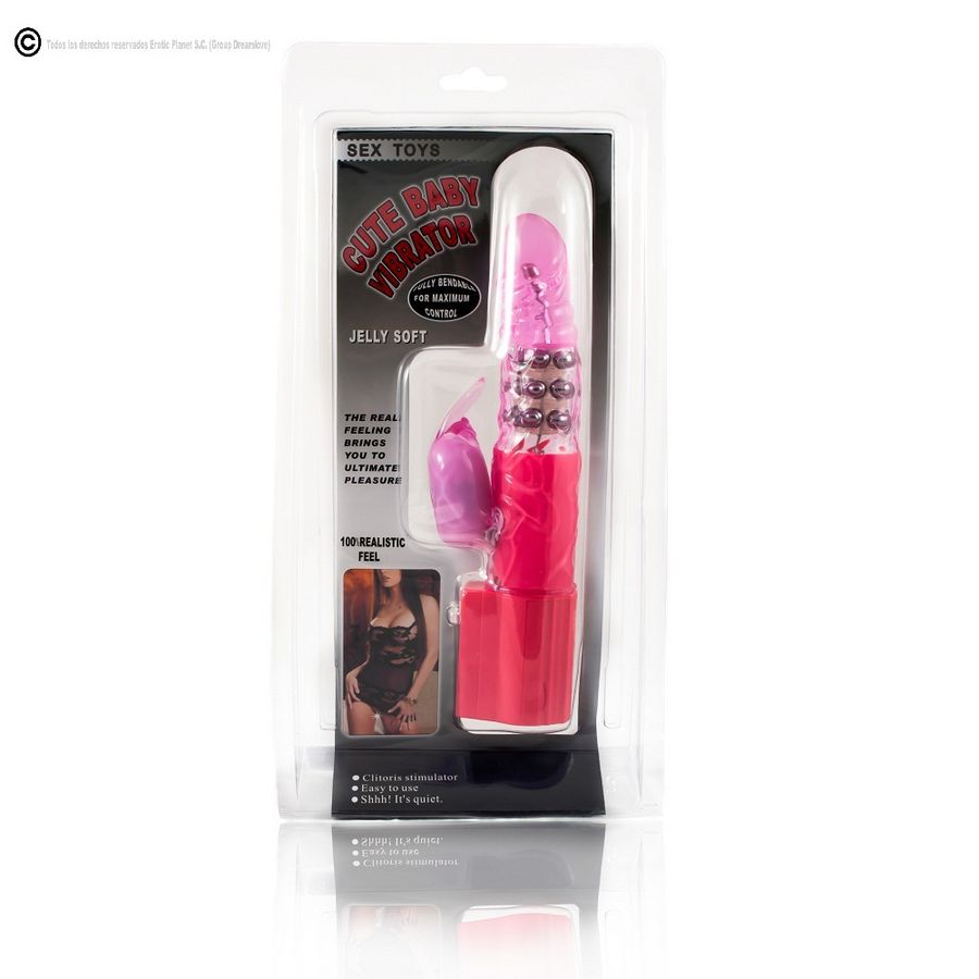 BAILE - Rosa Rabbit-Rotator mit Superstimulator