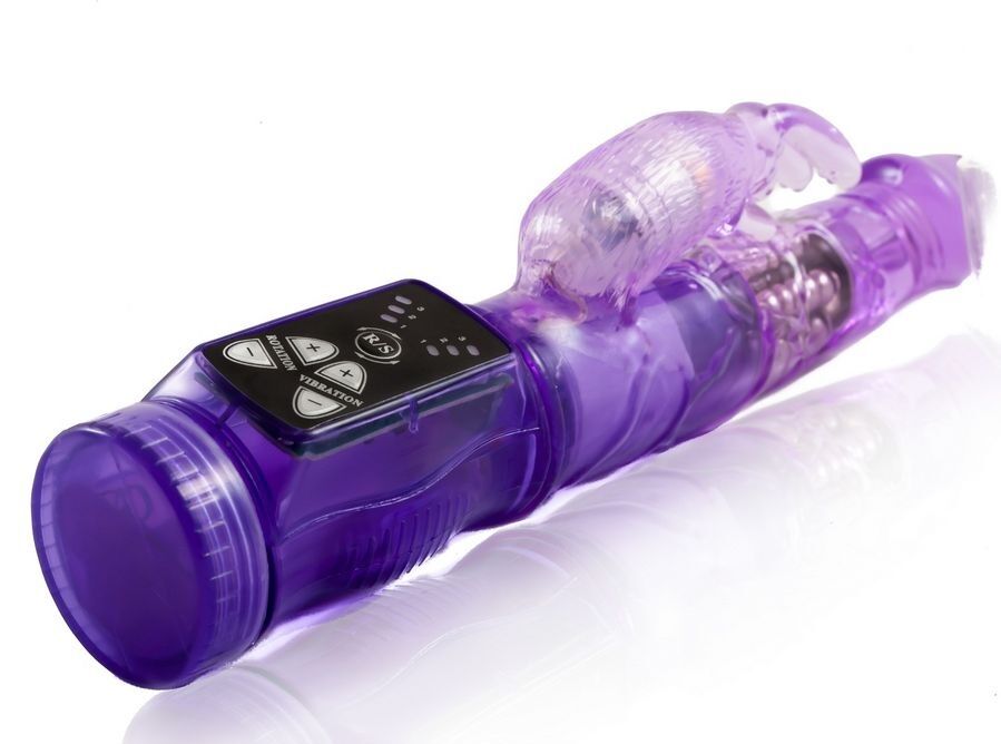BAILE - MINI ROTATOR MIT KANINCHEN GLÜCKLICHEM ENGEL LILA