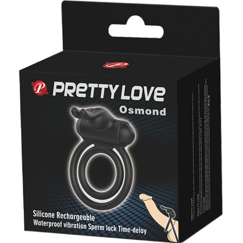 PRETTY LOVE - OSMOND Silikon-Vibratorring