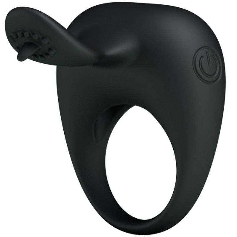 PRETTY LOVE - Vibrationsring mit Zunge