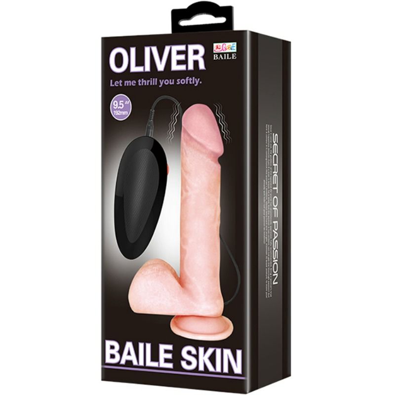 BAILE - OLIVER realistischer Dildo mit Vibration