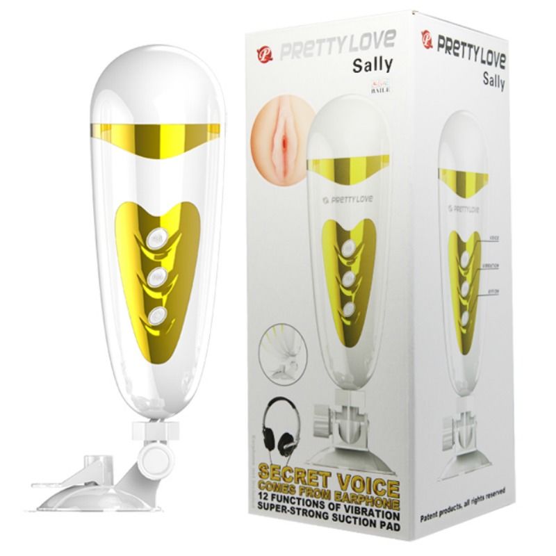 PRETTY LOVE - SALLY MASTURBATOR MIT VIBRATION UND SOUND