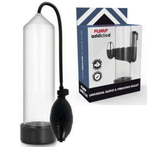 PUMP ADDICTED - Transparenter RX3-Vibrator