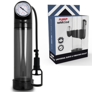 PUMP ADDICTED - RX9 Schwarzer Vibrator