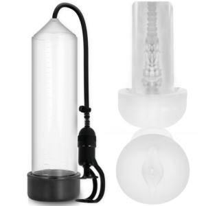PUMP ADDICTED - RX5 Transparent mit Masturbator