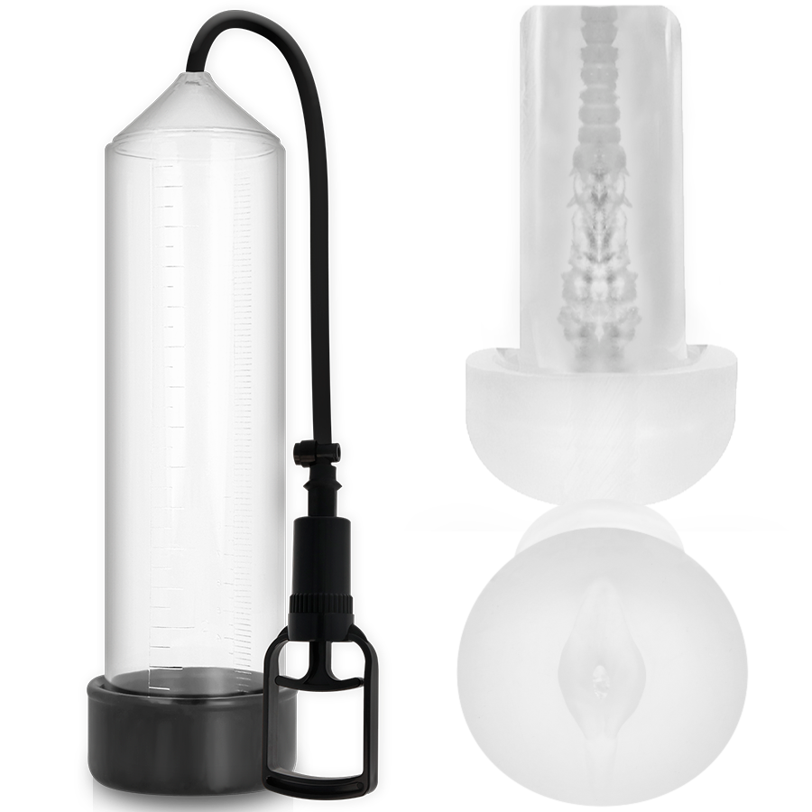 PUMP ADDICTED - RX7 Transparent mit Masturbator