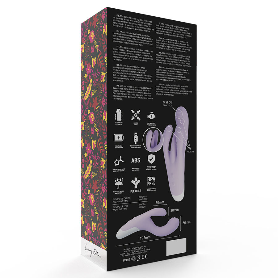 MIA - GUELL ORGASMIC VIBRATOR mit 3 Motoren