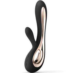LELO - SORAYA 2 Schwarzer Kaninchenvibrator