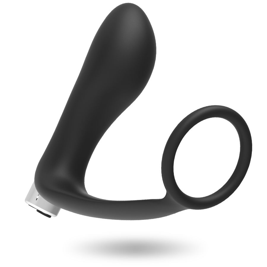 ADDICTED TOYS - Prostatavibrator wiederaufladbar. Modell 1 - Schwarz