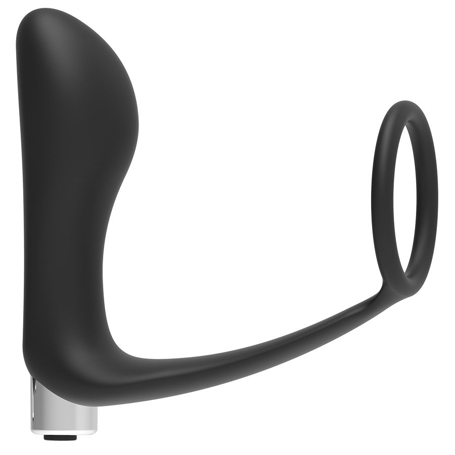 ADDICTED TOYS - Prostatavibrator wiederaufladbar. Modell 1 - Schwarz