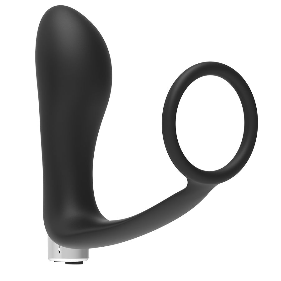 ADDICTED TOYS - Prostatavibrator wiederaufladbar. Modell 1 - Schwarz