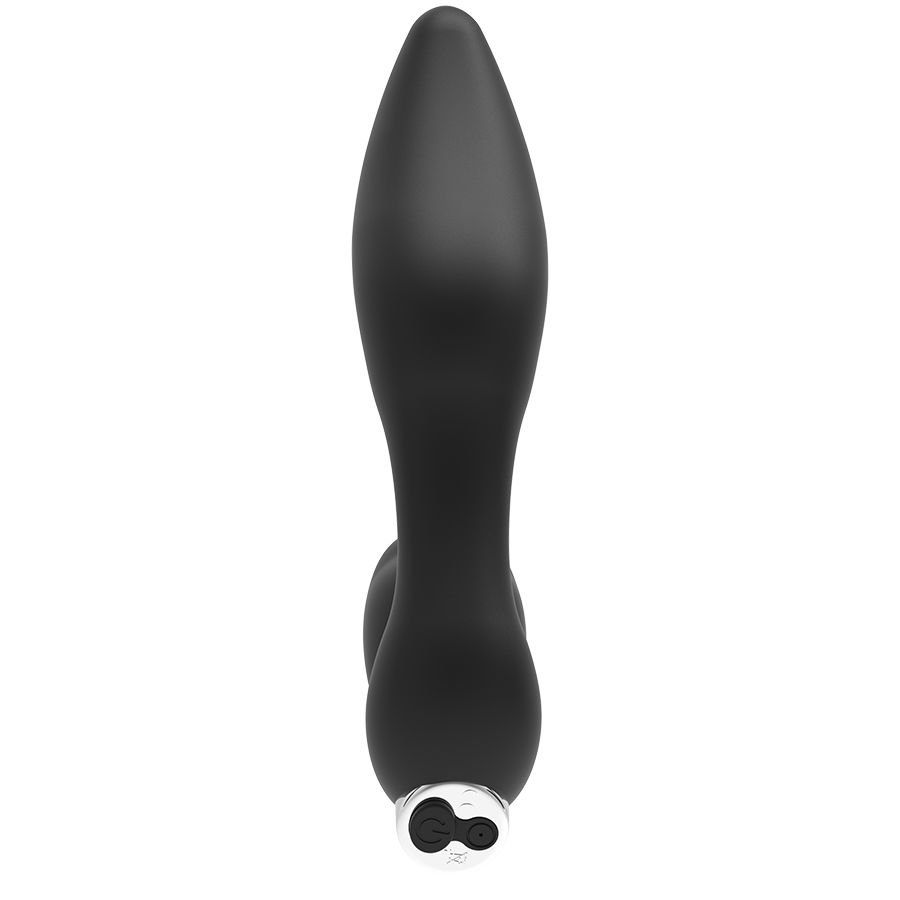 ADDICTED TOYS - Prostatavibrator wiederaufladbar. Modell 6 - Schwarz