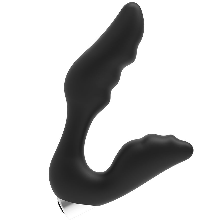 ADDICTED TOYS - Prostatavibrator wiederaufladbar. Modell 6 - Schwarz