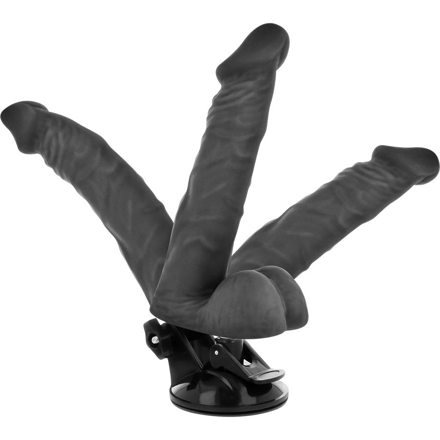 BASECOCK - Artikulierbarer Vibrator mit Fernbedienung Schwarz 20 cm -O- 4,5 cm