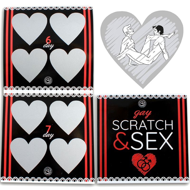 SECRETPLAY - SCRATCH & SEX SPIEL FÜR GAY-PAARE