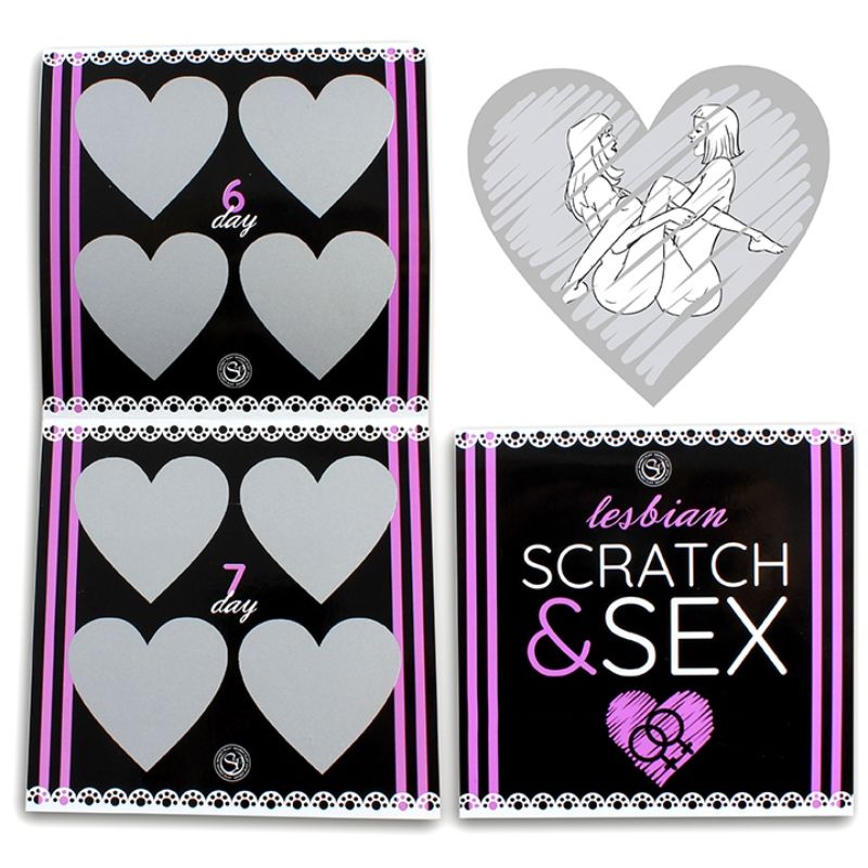 SECRETPLAY - SCRATCH & SEXSPIEL FÜR PAARE LESBISCHE STELLUNGEN
