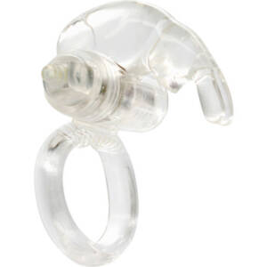 SEVEN CREATIONS - Transparenter Vibratorring aus Silikon