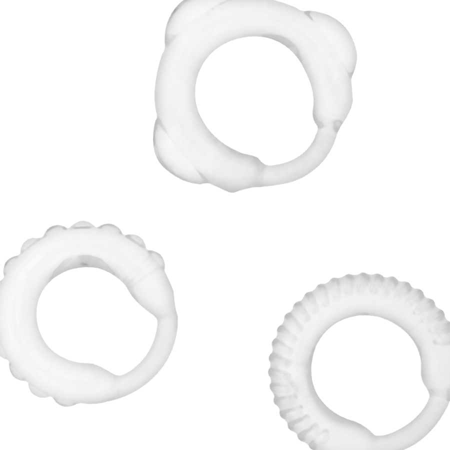 ADDICTED TOYS - C-RING-SET Klar