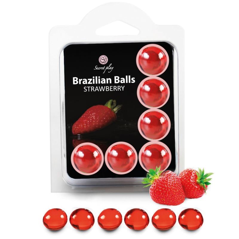 SECRETPLAY - SET 6 BRASILIANSICHE KUGELN BEERE