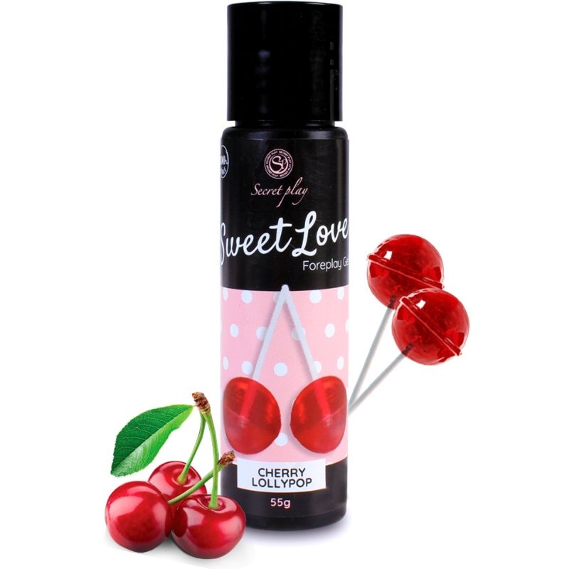 SECRETPLAY - Kirsche Lollipop Gel Süße Liebe 60 ml
