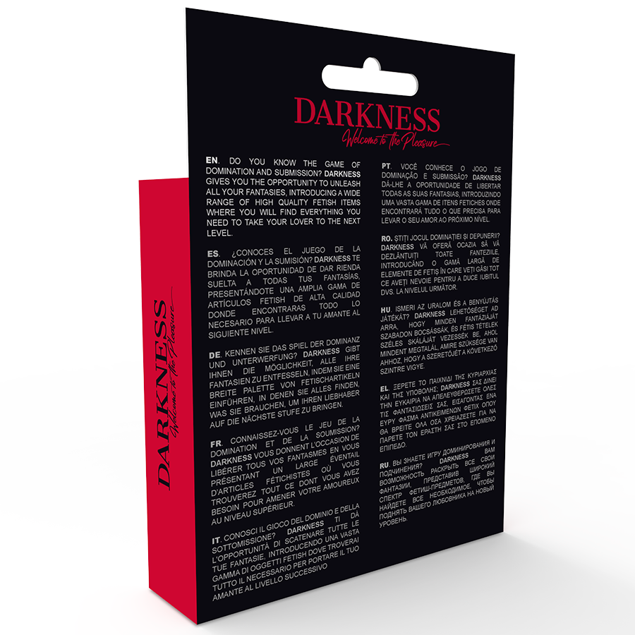 DARKNESS - Gurt mit Loch, eine Größe