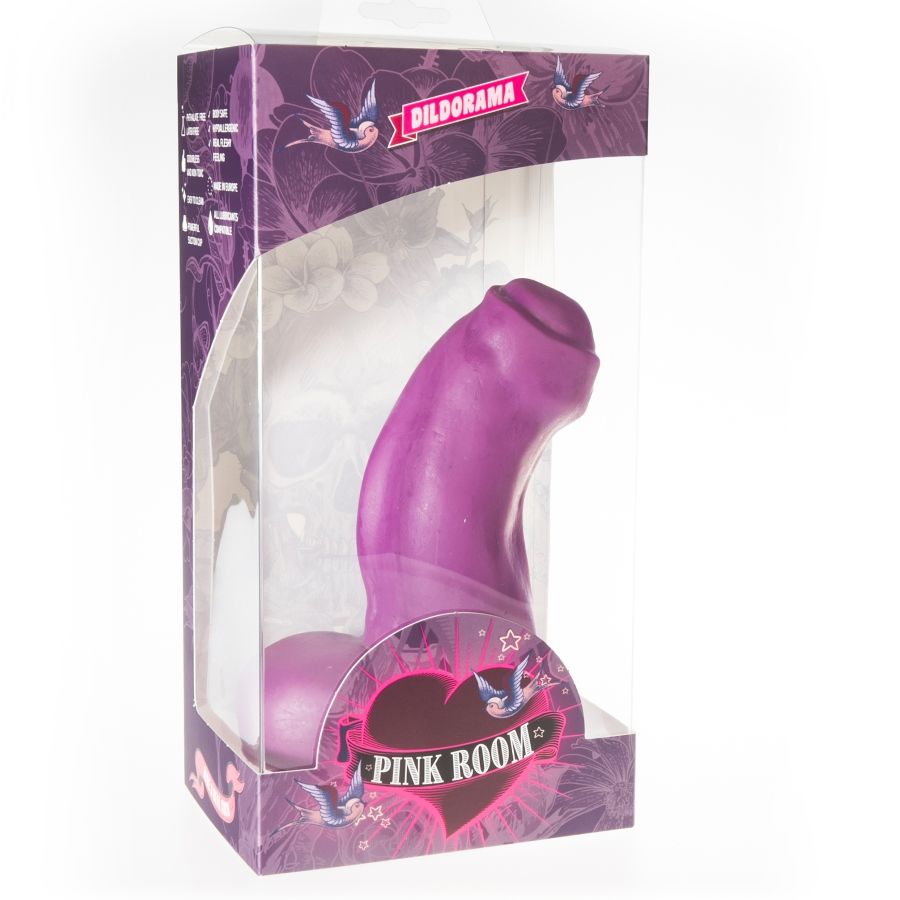 PINK ROOM - NESTOR realistischer Dildo Lila 16,5 cm