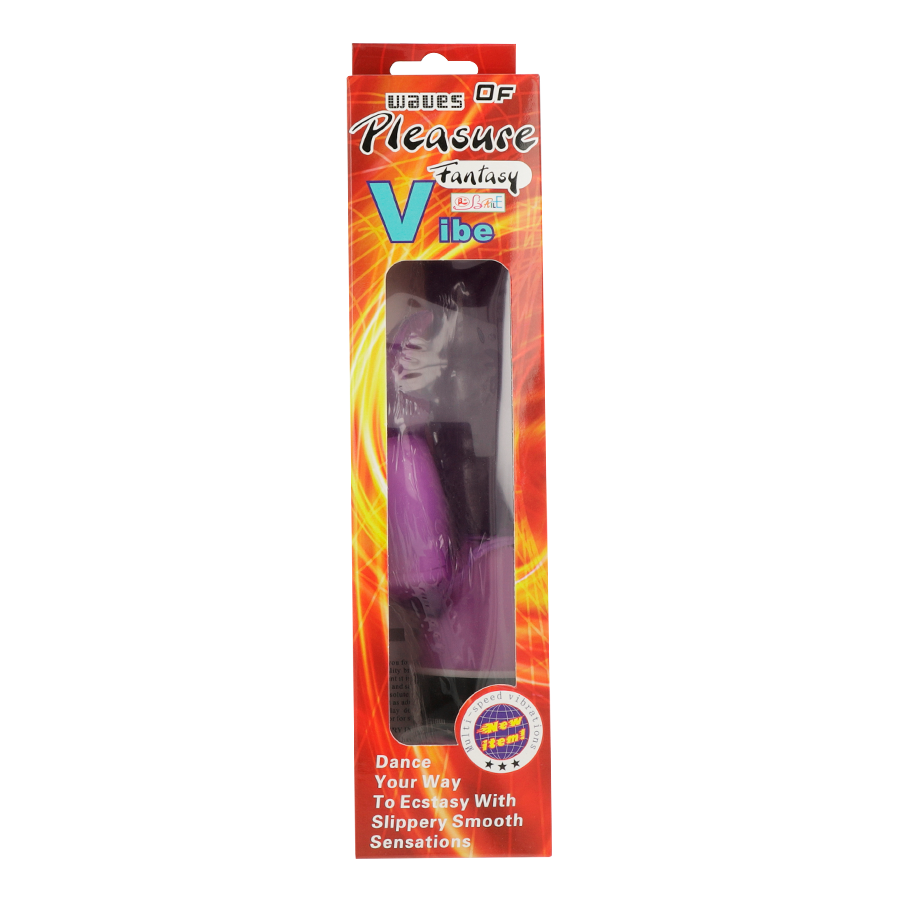 BAILE - WAVES OF PLEASURE FANTASY VIBRATOR mit Flieder Kaninchen 23 cm