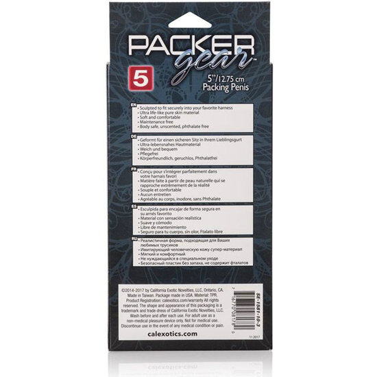 CALEXOTICS - Packung Penis Braun 14,5 cm