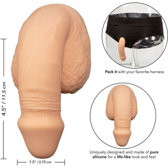 CALEXOTICS - Silikon-Penispaket 12,75 cm Fleisch