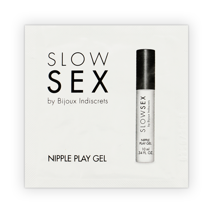 BIJOUX - SLOW SEX Nippelstimulationsgel Nippelspiel Einzeldosisgel