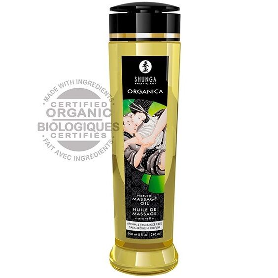 SHUNGA - Natürliches Bio-Massageöl 240 ml