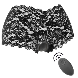 BLACK&SILVER - ZARA-KLITORISSTIMULATOR MIT FERNBEDIENUNG UND KOSTENLOSEM HÖSCHEN