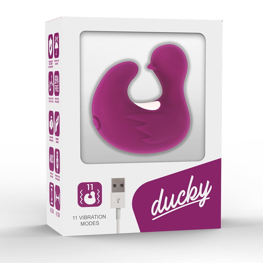 COVERME - DUCKYMANIA Wiederaufladbarer Silikon-Stimulator Entenfuchs