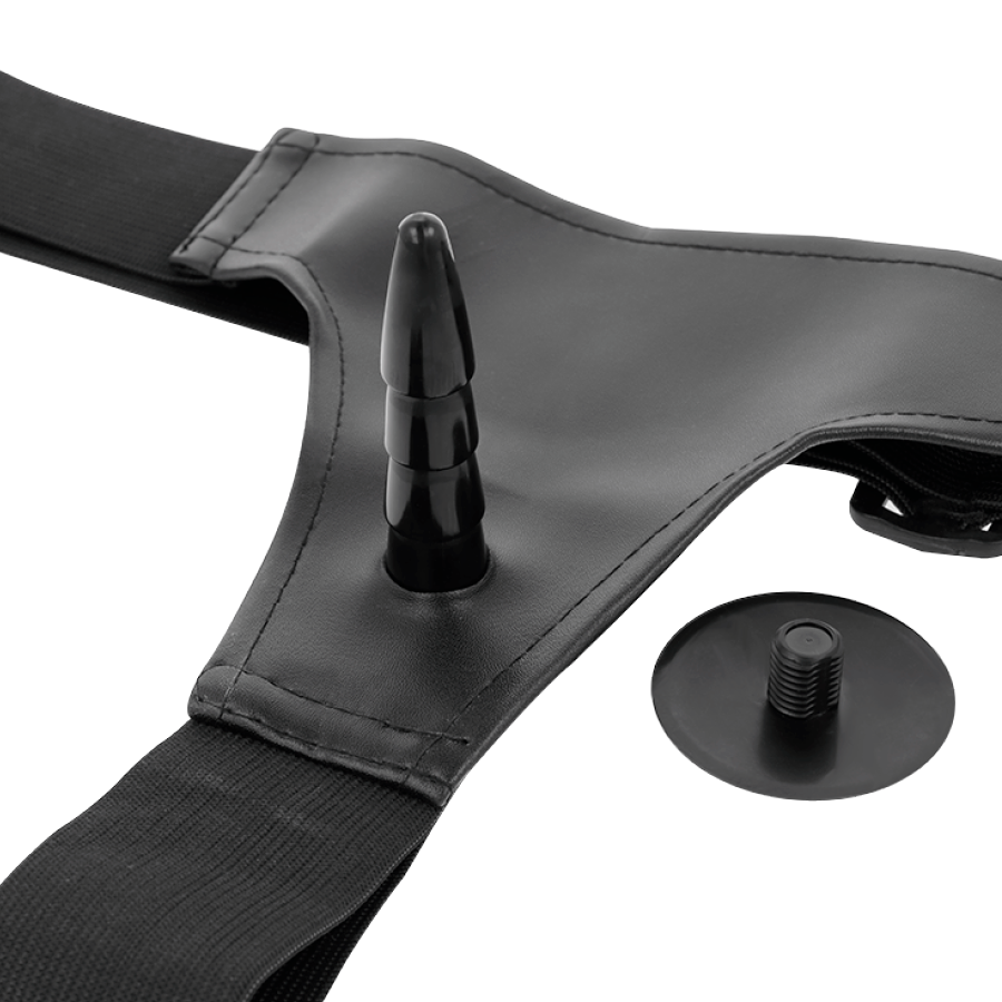 HARNESS ATTRACTION - RNES VIBRATOR HECTOR 20 CM -O- 3,5 CM