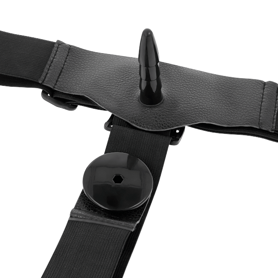 HARNESS ATTRACTION - RODNEY DOPPEL-DURCHDRINGUNGS-VIBRATOR 18 CM -O- 3,5 CM