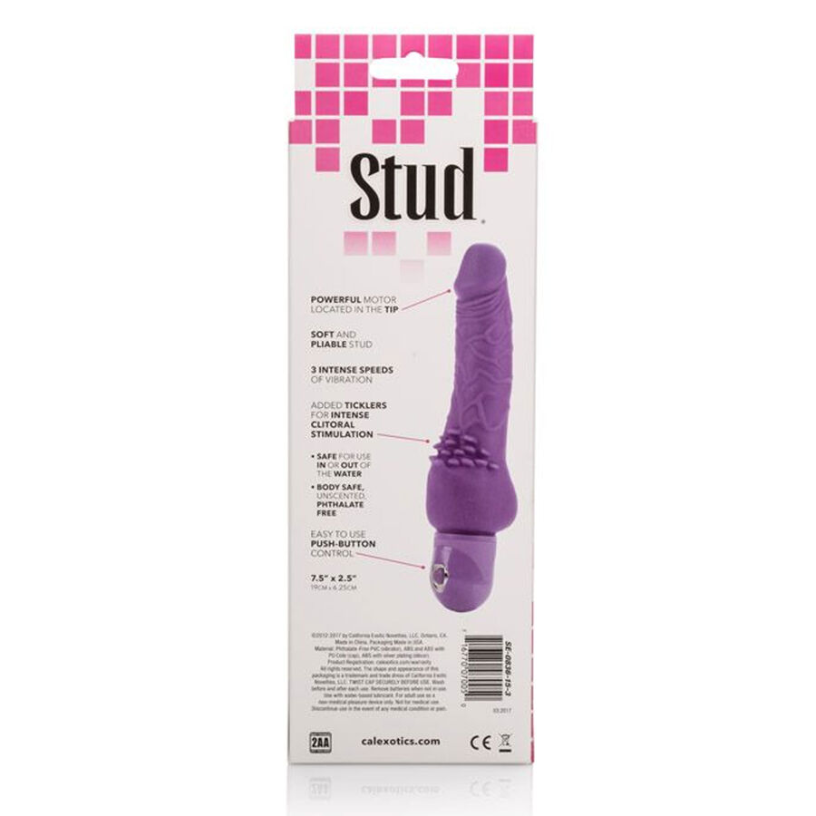 CALEXOTICS - POWER STUD CLITERRIFIC Lila Vibrator