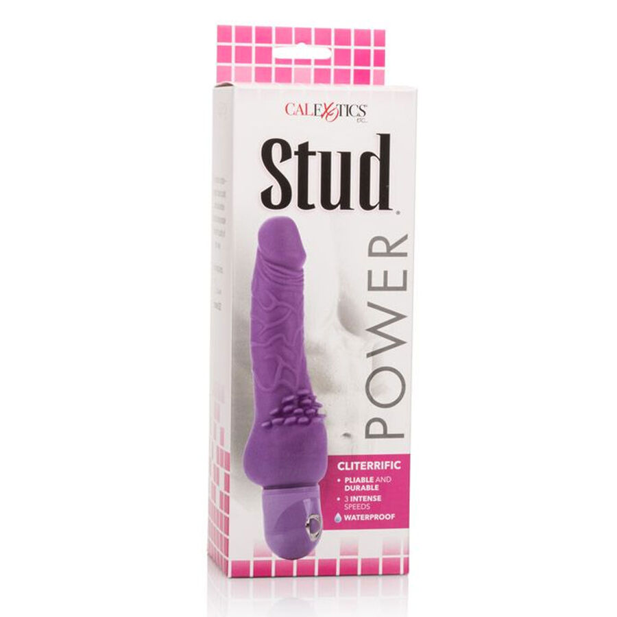 CALEXOTICS - POWER STUD CLITERRIFIC Lila Vibrator