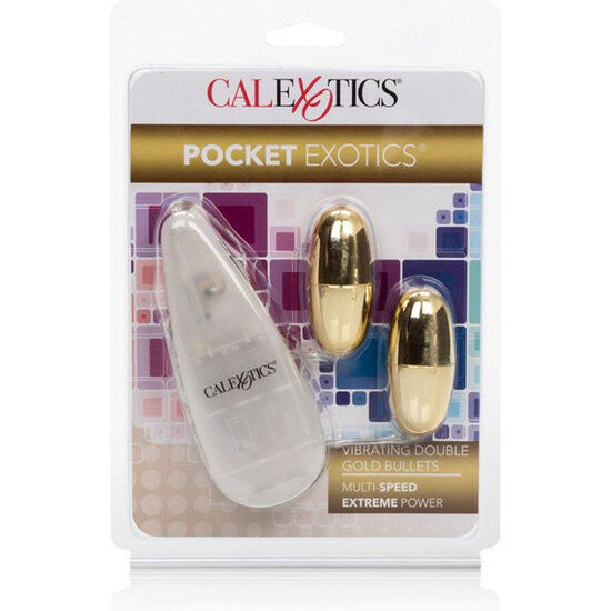 CALEXOTICS - Vibrierende Kugeln Gold Duo