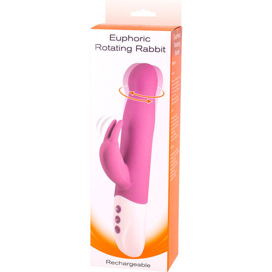 SEVEN CREATIONS - EUPHORIC BUNNY VIBRATOR mit lila Rotation