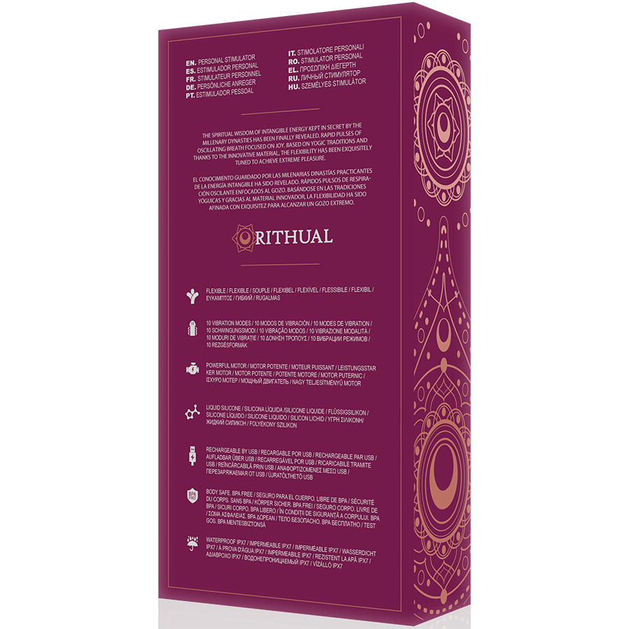 RITHUAL - ORCHID wiederaufladbarer G-Punkt Kriya Ritualstimulator