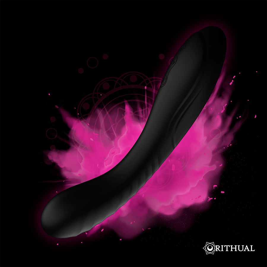 RITHUAL - KRIYA - Klitorisstimulator wiederaufladbar G-Punkt Schwarz