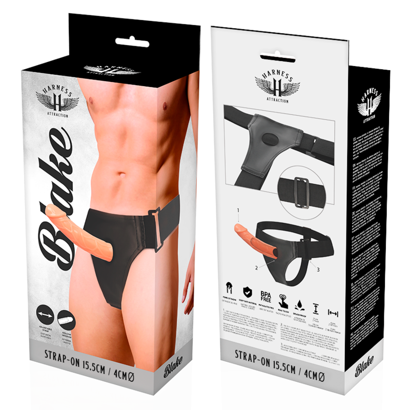 HARNESS ATTRACTION - Hohlraum Blake 15,5 cm -O- 4 cm